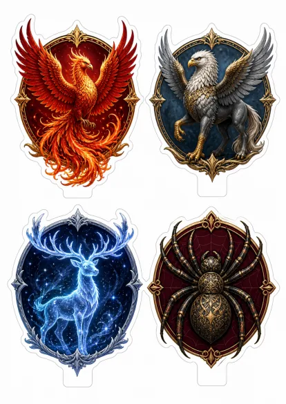 Stickers mágicos para imprimir