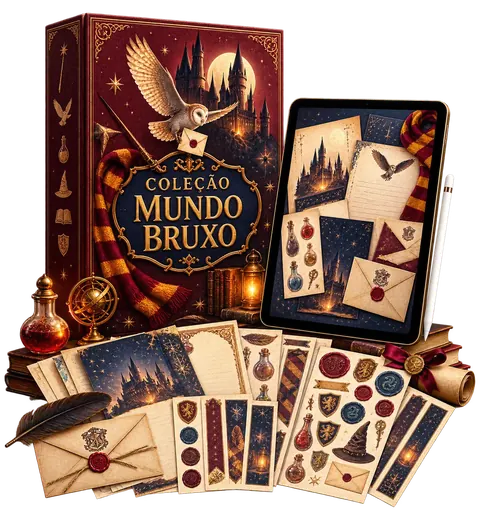 Conteúdo da Coleção Mundo Bruxo